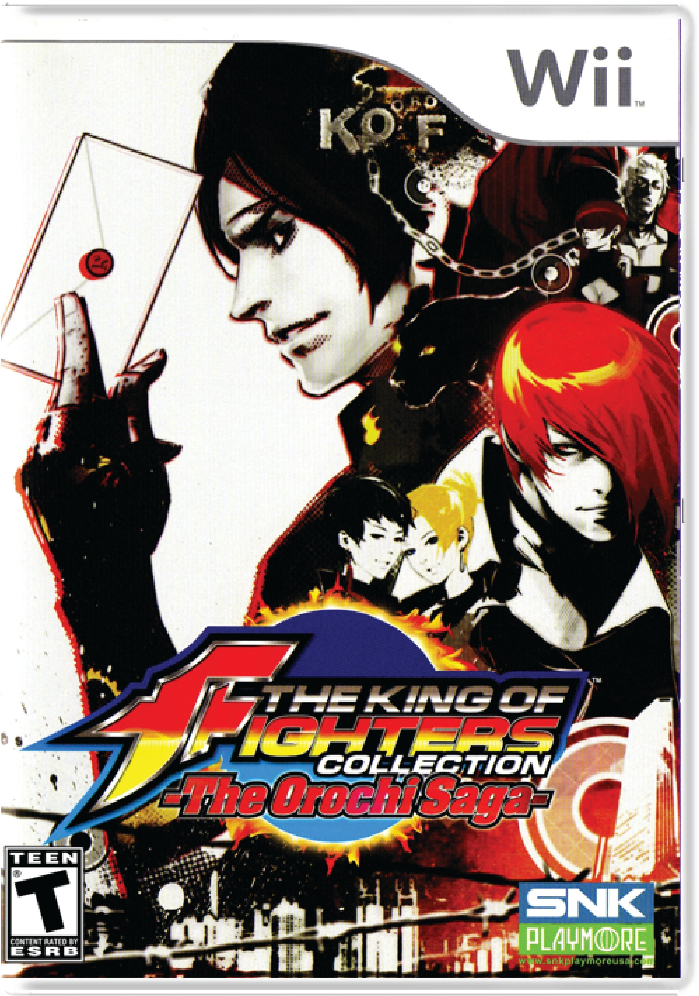 King of Fighters Collection The Orochi Saga Cover Art