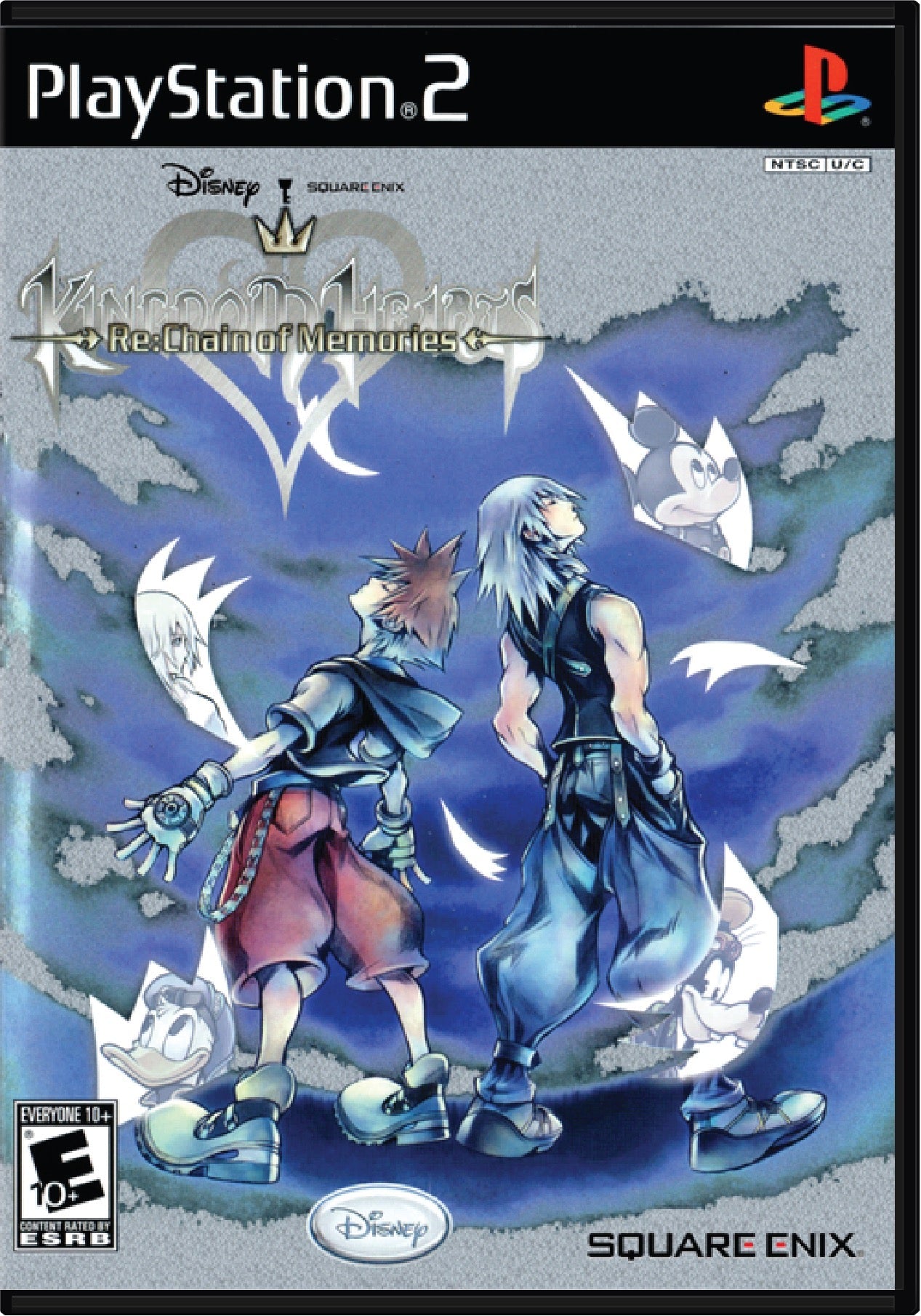 Kingdom Hearts RE Chain of Memories Cover Art and Product Photo