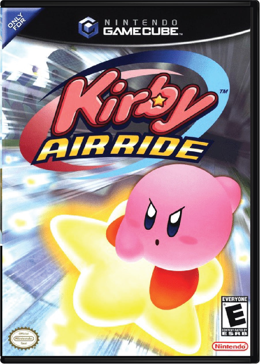 Kirby Air Ride Cover Art and Product Photo