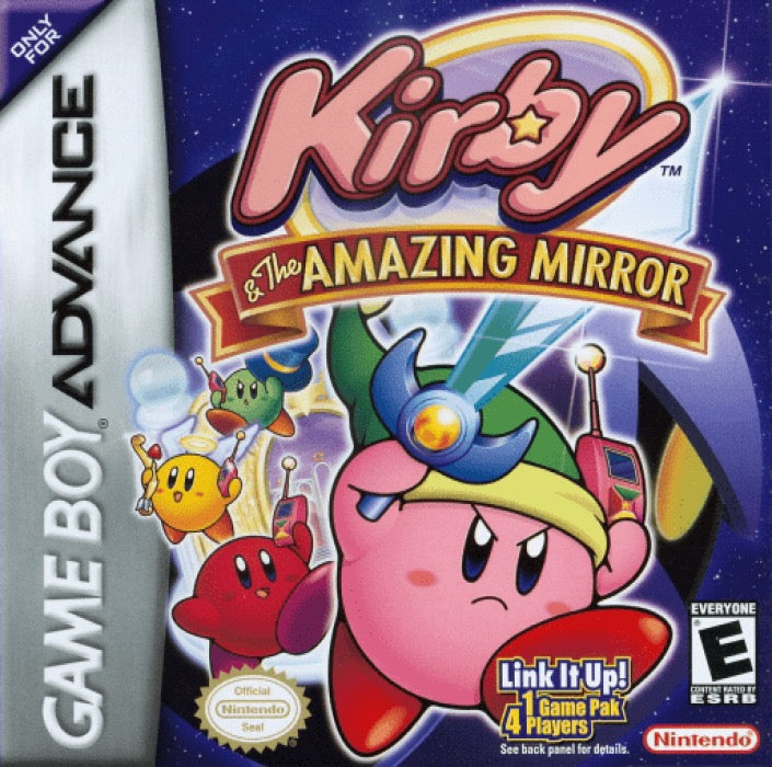 Kirby and the Amazing Mirror Cover Art