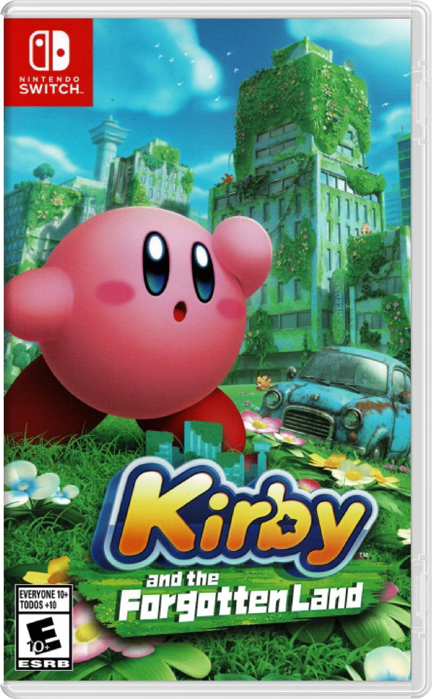 Kirby and the Forgotten Land Cover Art