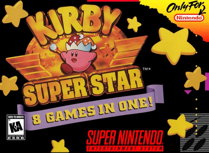 Kirby Super Star Cover Art