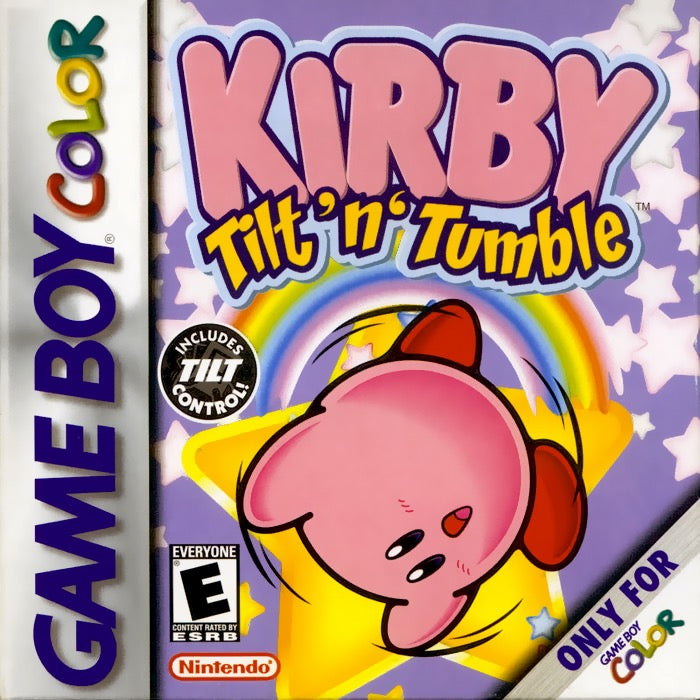 Kirby Tilt and Tumble Cover Art