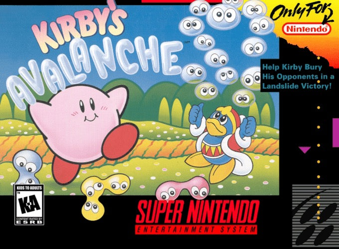 Kirby's Avalanche Cover Art