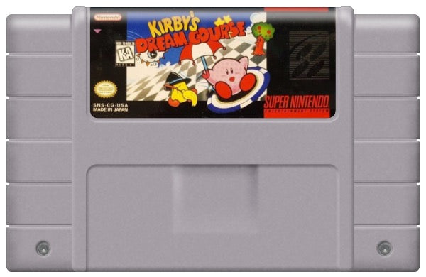 Kirby's Dream Course Cartridge