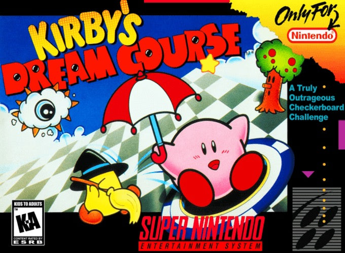 Kirby's Dream Course Cover Art