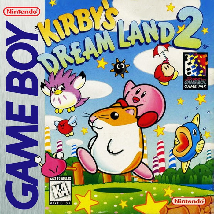 Kirby's Dream Land 2 Cover Art