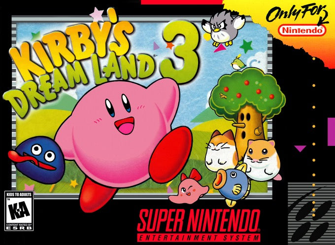 Kirby's Dream Land 3 Cover Art