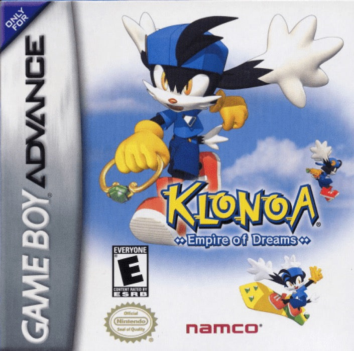 Klonoa Empire of Dreams Cover Art