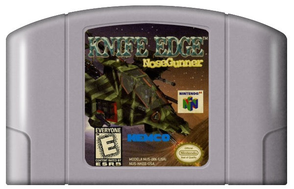 Knife Edge Nose Gunner Cover Art and Product Photo