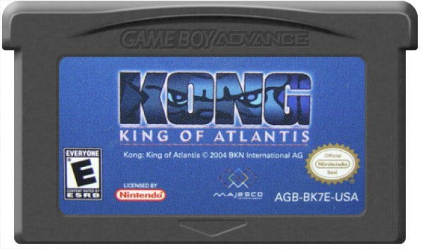 Kong King of Atlantis Cartridge