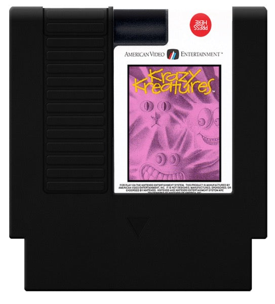 Krazy Kreatures Cover Art and Product Photo