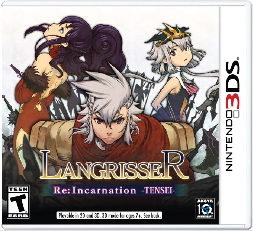Langrisser ReIncarnation Tensei Cover Art