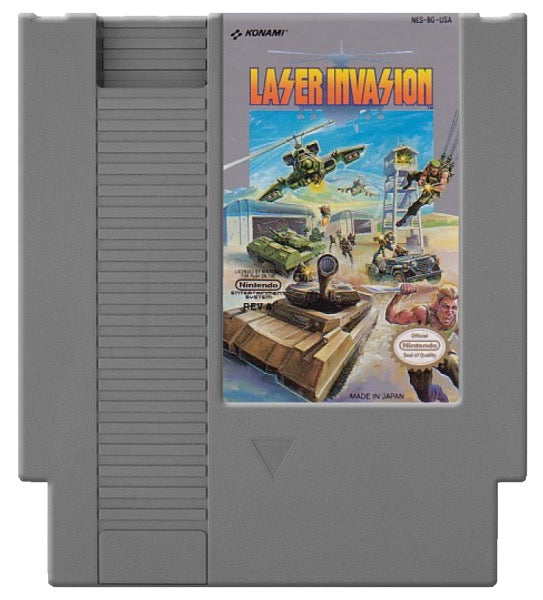 Laser Invasion Cover Art and Product Photo
