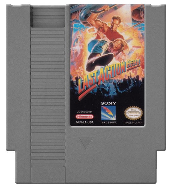 Last Action Hero Cover Art and Product Photo