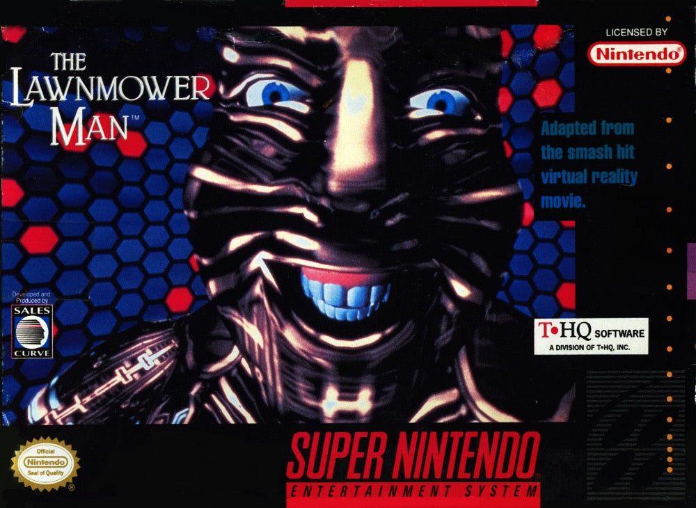 Lawnmower Man Cover Art