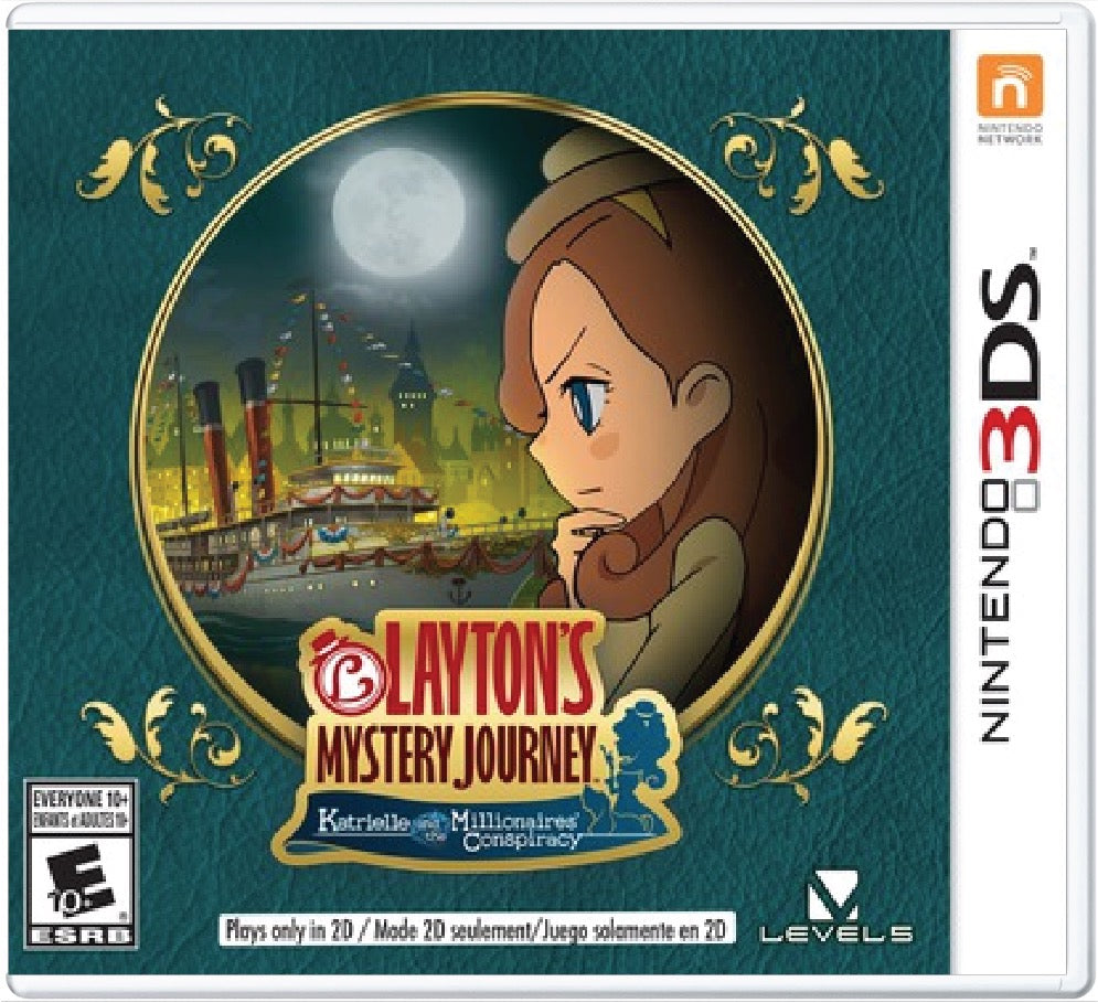 Layton's Mystery Journey Katrielle and the Millionaires' Conspiracy Cover Art