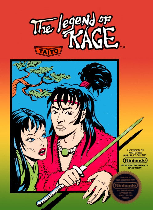Legend of Kage Cover Art and Product Photo