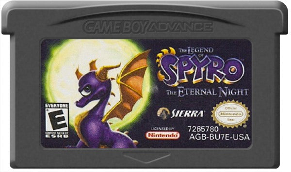 Legend of Spyro The Eternal Night Cartridge