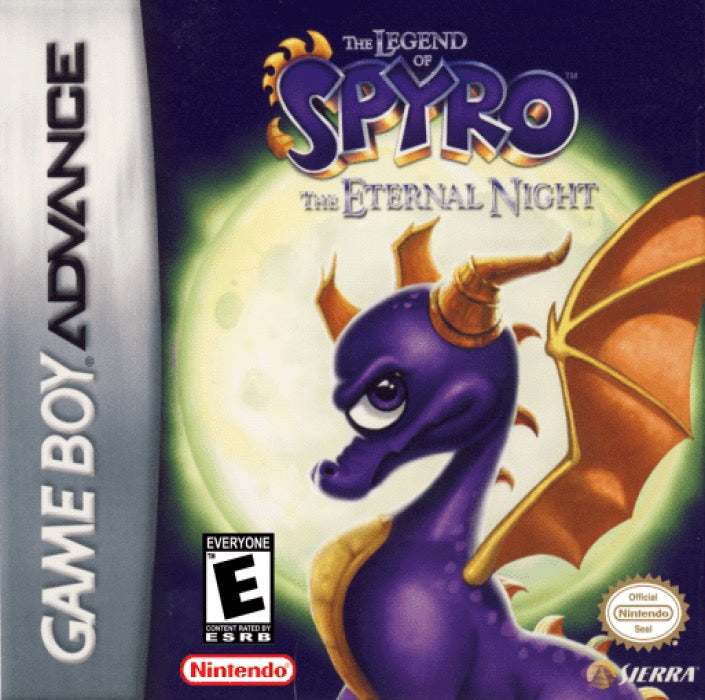 Legend of Spyro The Eternal Night Cover Art