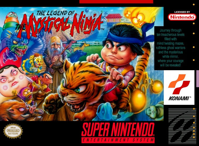 Legend of the Mystical Ninja Cover Art