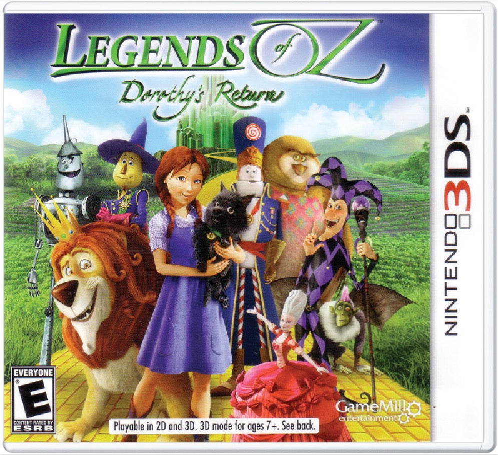 Legends of Oz Dorothy's Return Cover Art