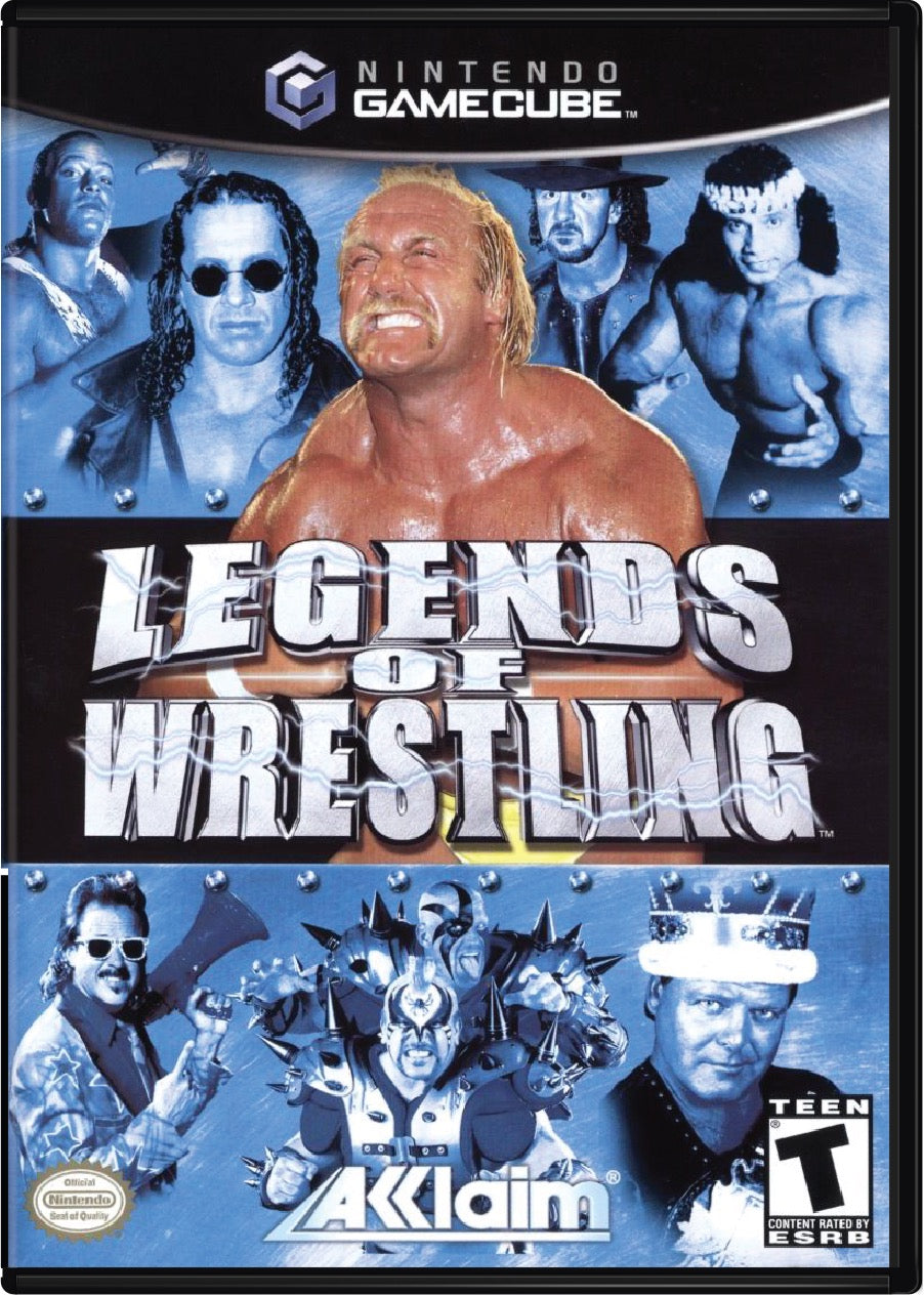 Legends of Wrestling Cover Art and Product Photo