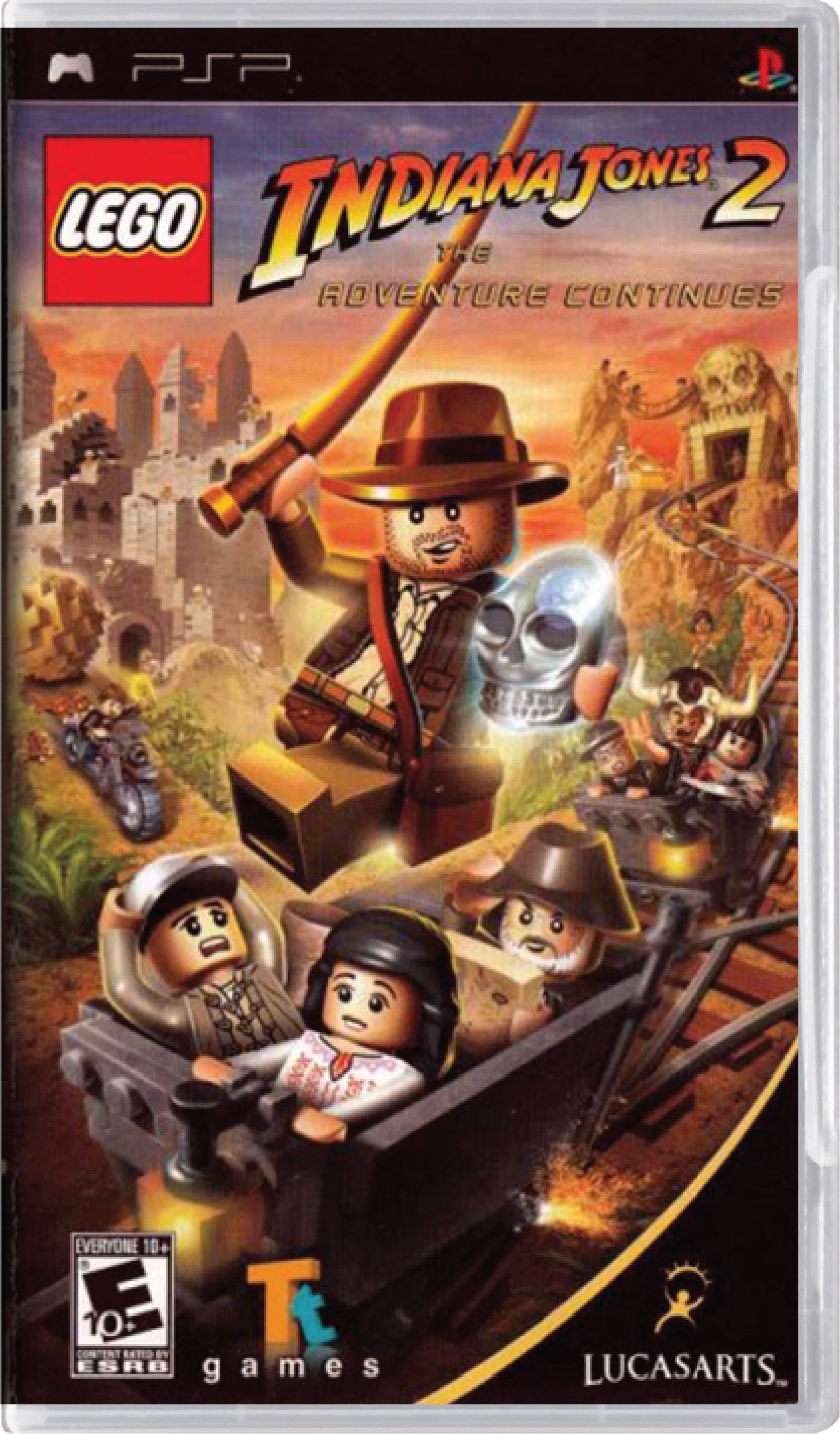 LEGO Indiana Jones 2 The Adventure Continues Cover Art