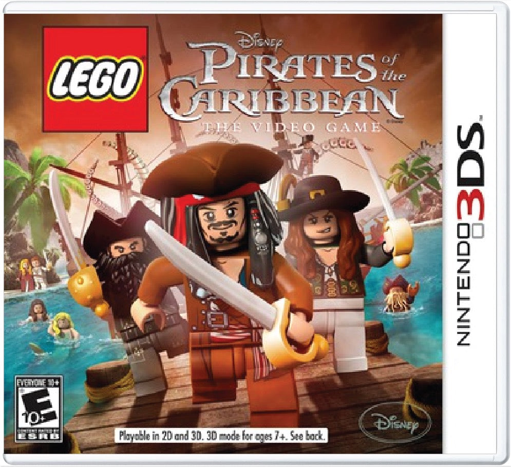 LEGO Pirates of the Caribbean The Video Game Cover Art