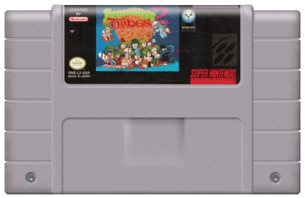 Lemmings 2 The Tribes Cartridge