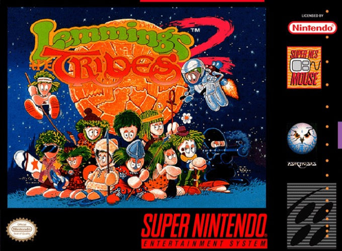 Lemmings 2 The Tribes Cover Art