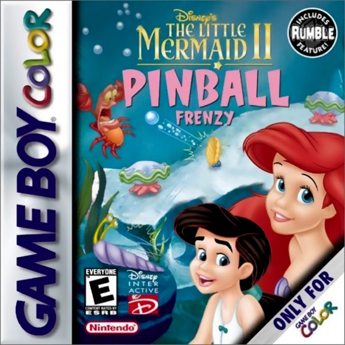 Little Mermaid 2 Pinball Frenzy Cover Art