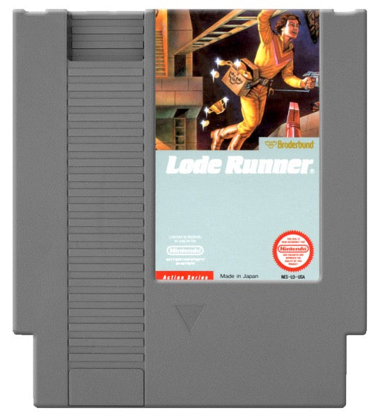 Lode Runner Cover Art and Product Photo