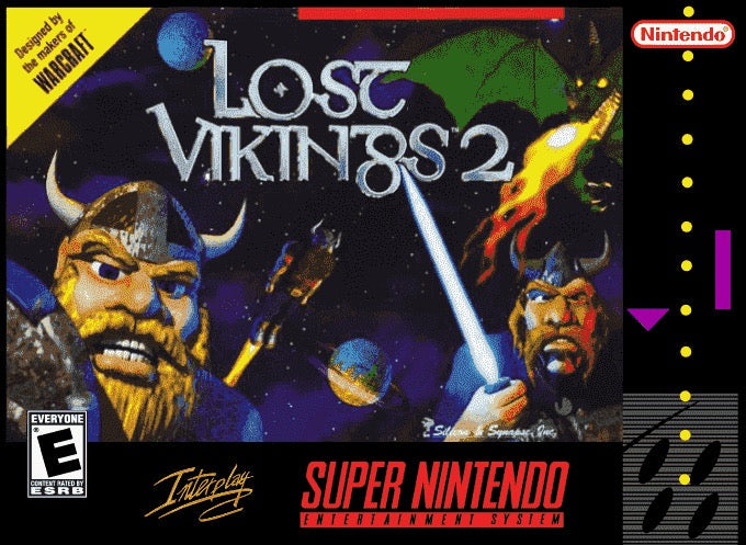 Lost Vikings 2 Cover Art