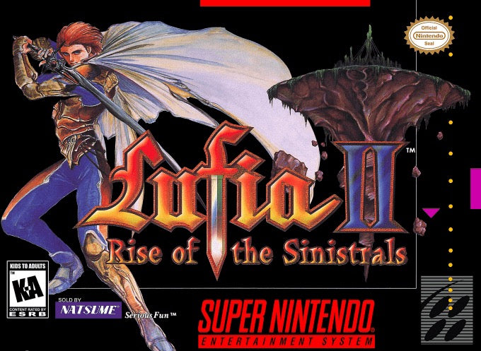 Lufia II Rise of Sinistrals Cover Art