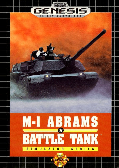M-1 Abrams Battle Tank Cover Art