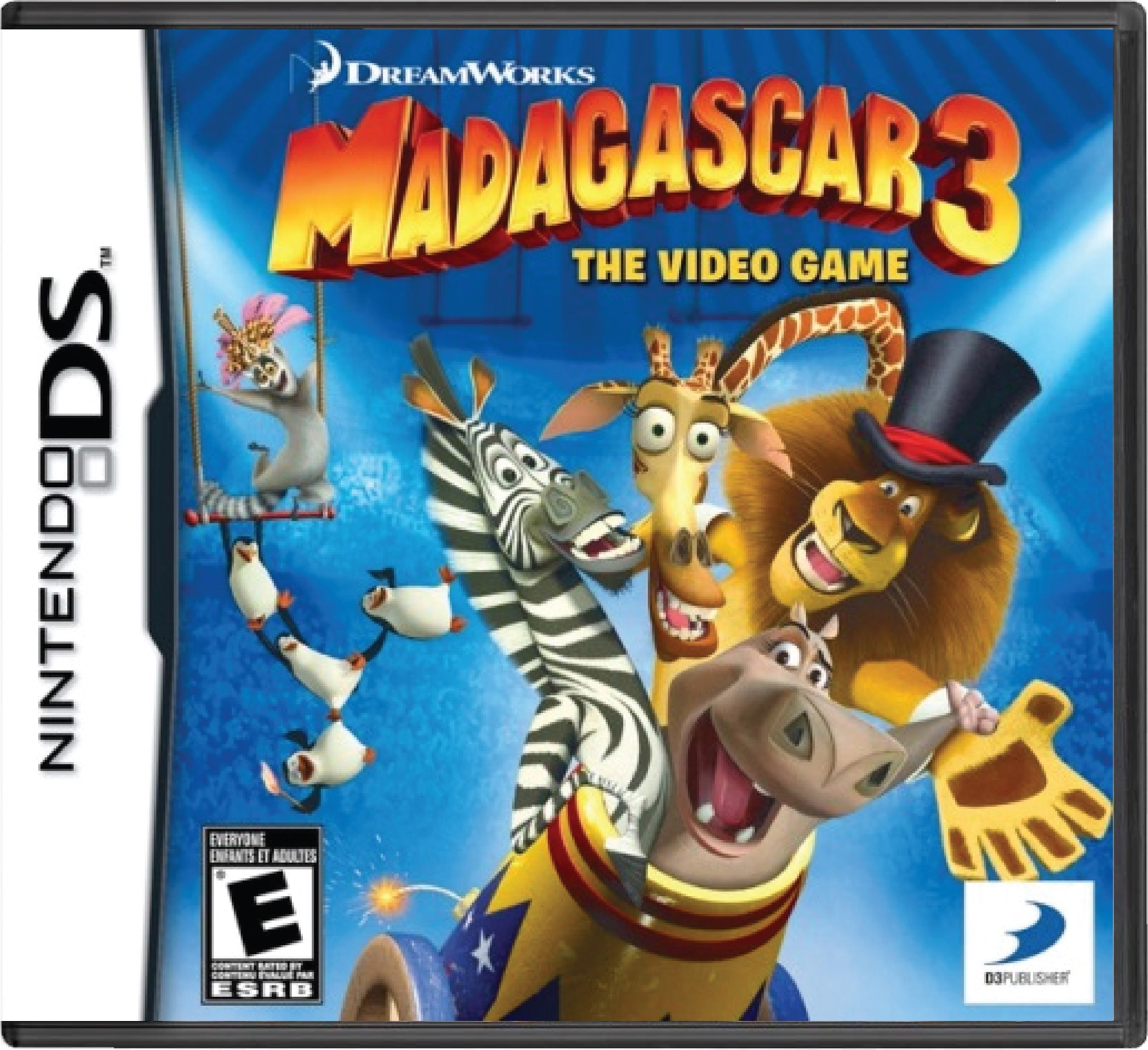 Madagascar 3 Cover Art