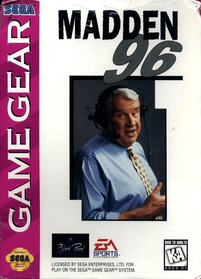Madden 96 Cover Art