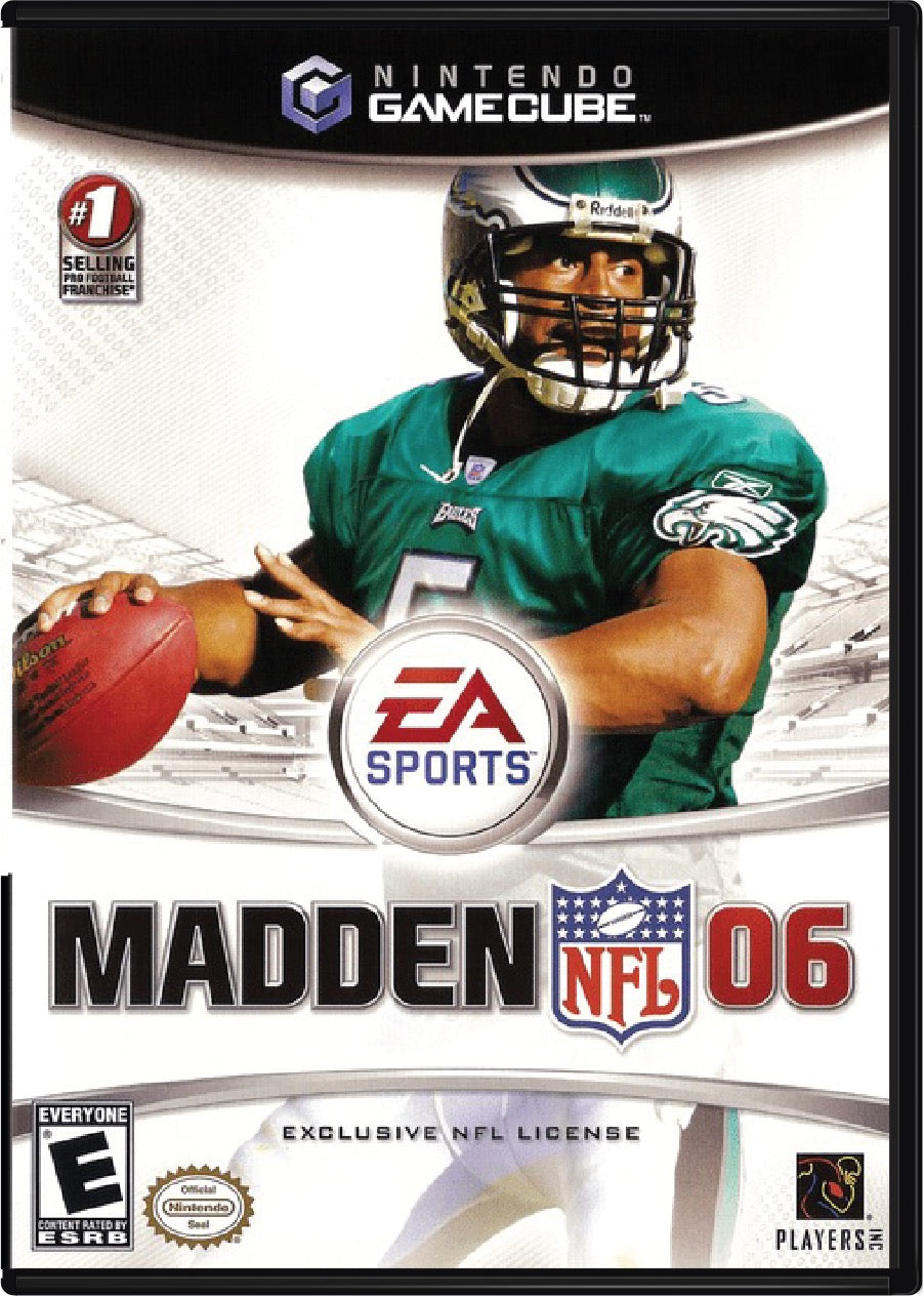 Madden NFL 06 Cover Art and Product Photo