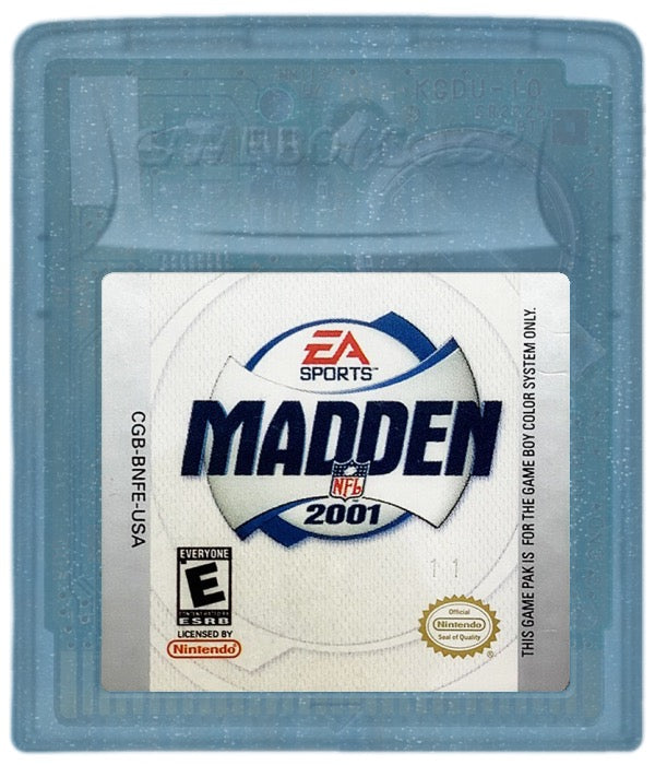 Madden NFL 2001 Cartridge