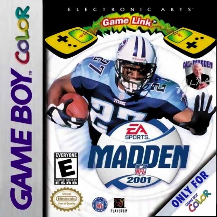 Madden NFL 2001 Cover Art