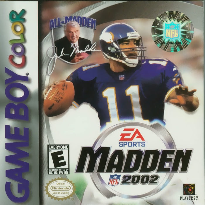Madden NFL 2002 Cover Art