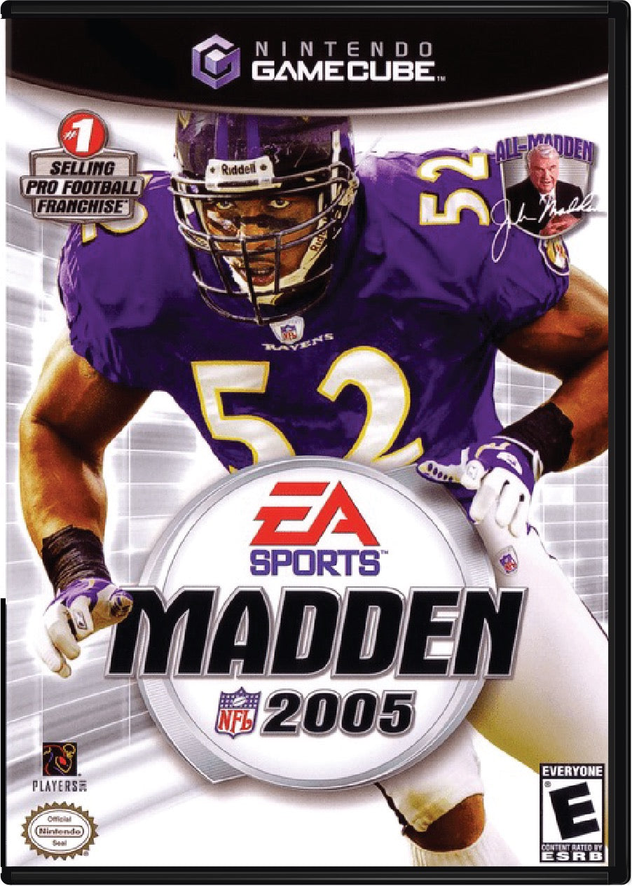 Madden NFL 2005 Cover Art and Product Photo