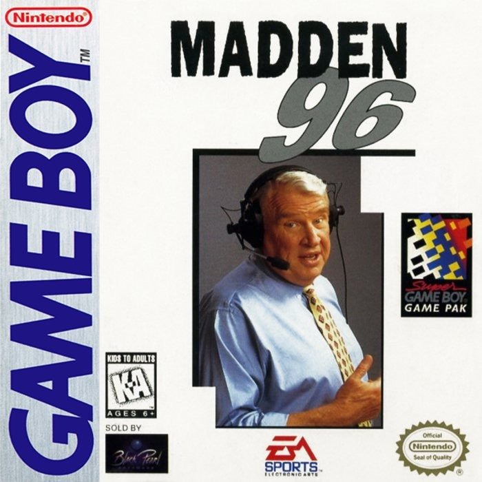 Madden NFL 96 Cover Art