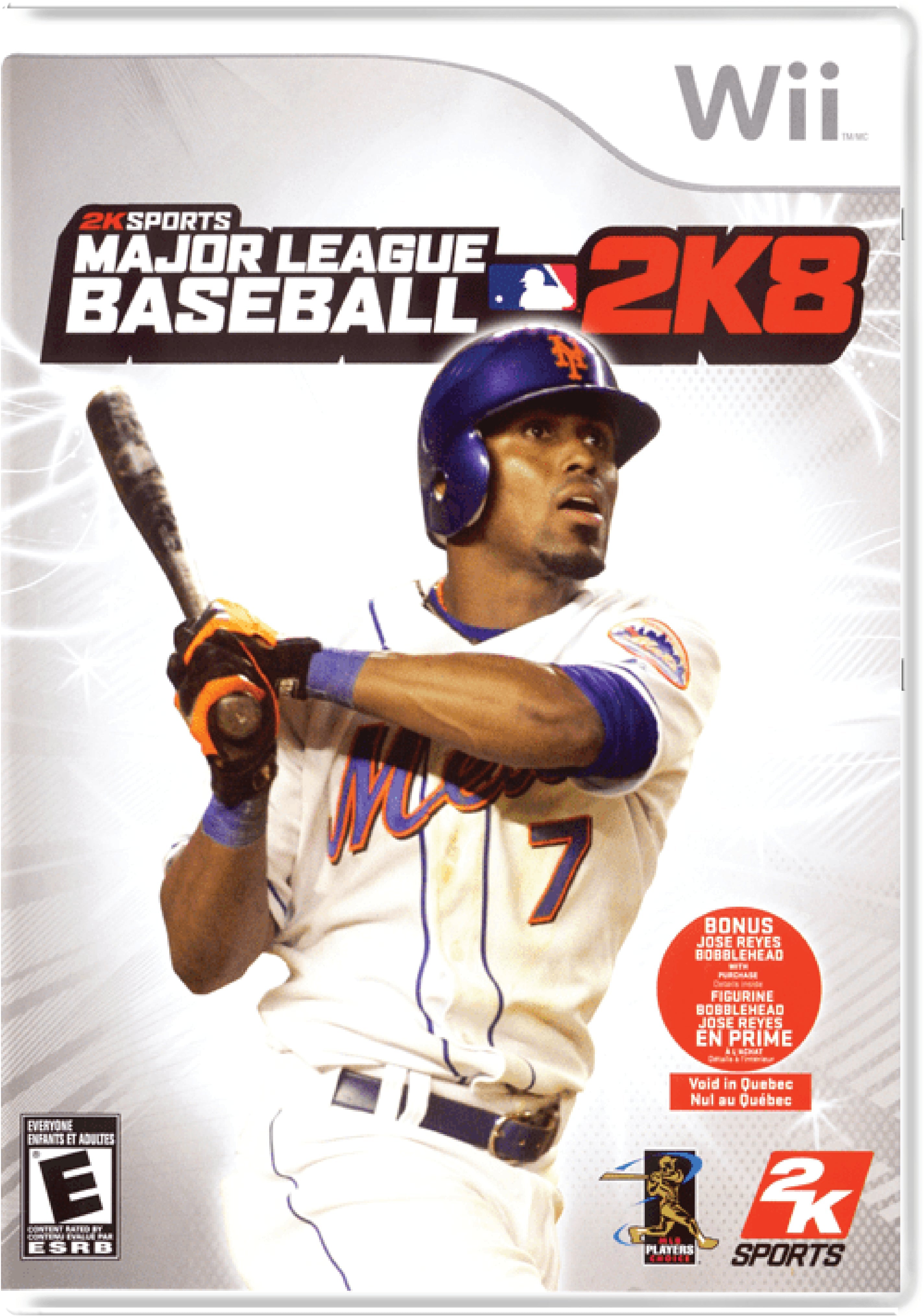 Major League Baseball 2K8 Cover Art
