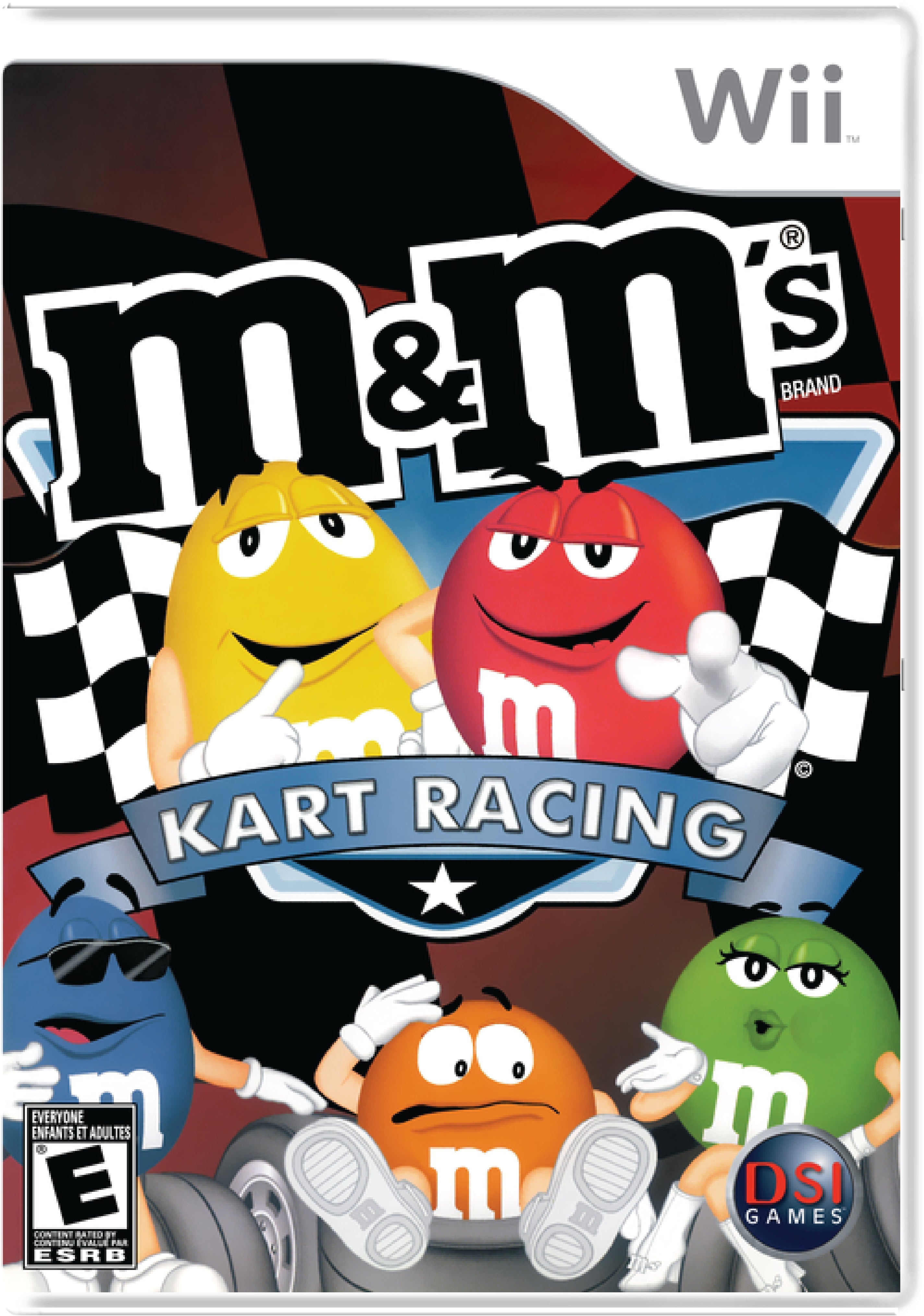 M&M's Kart Racing Cover Art