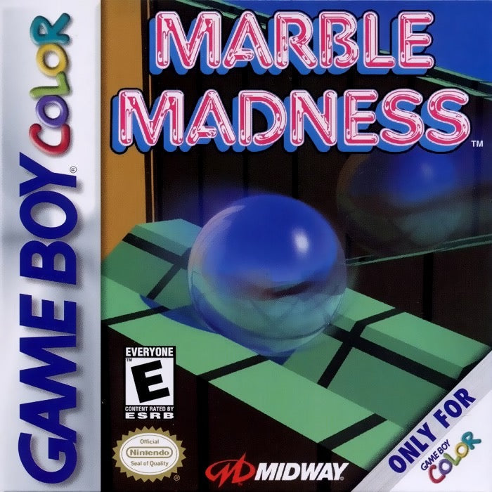 Marble Madness Cover Art