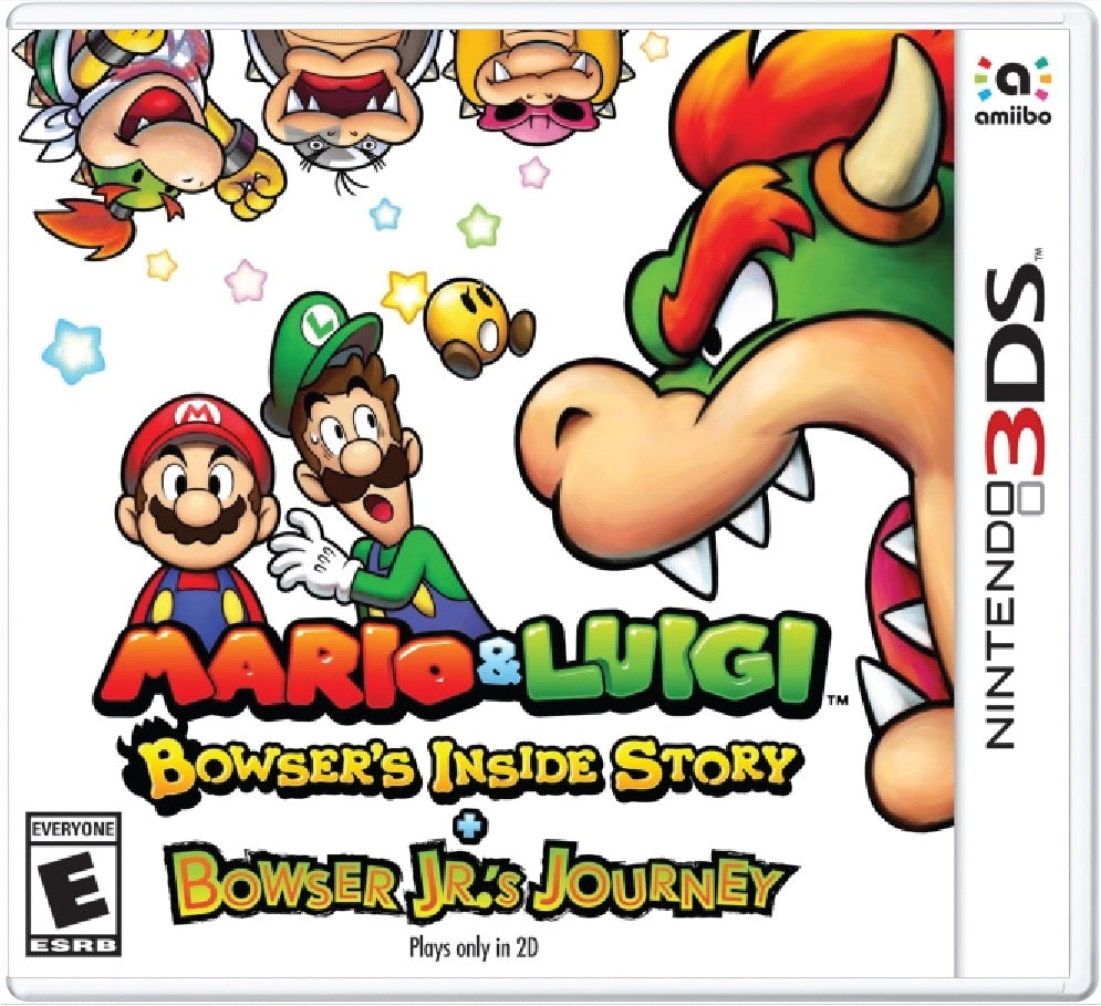 Mario & Luigi Bowser's Inside Story + Bowser Jr's Journey Cover Art