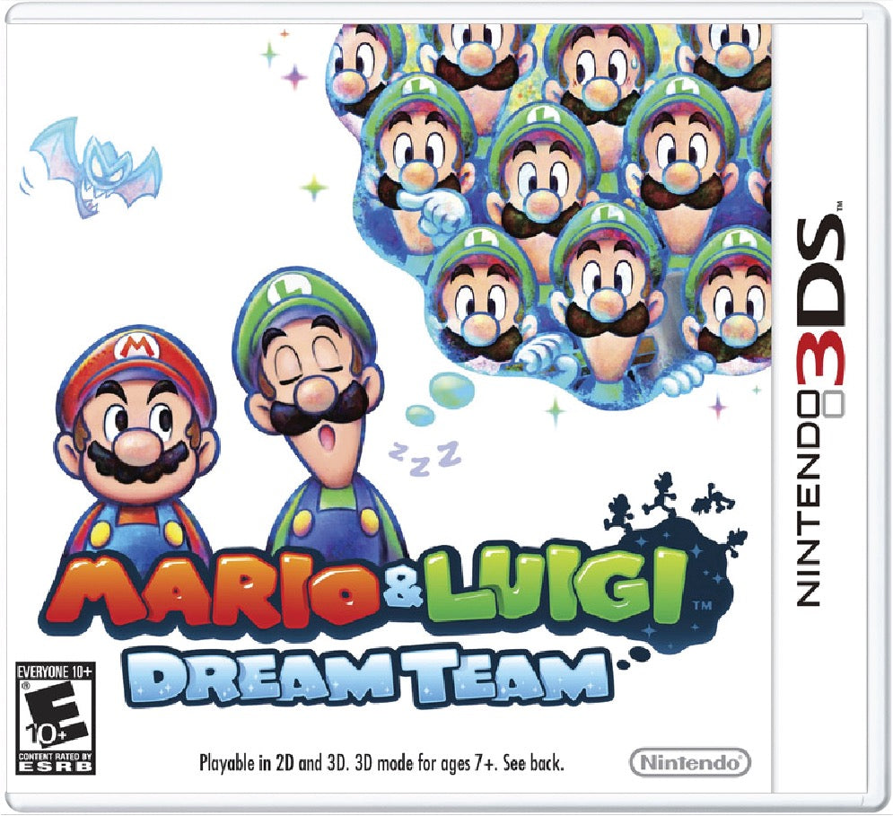 Mario & Luigi Dream Team Cover Art