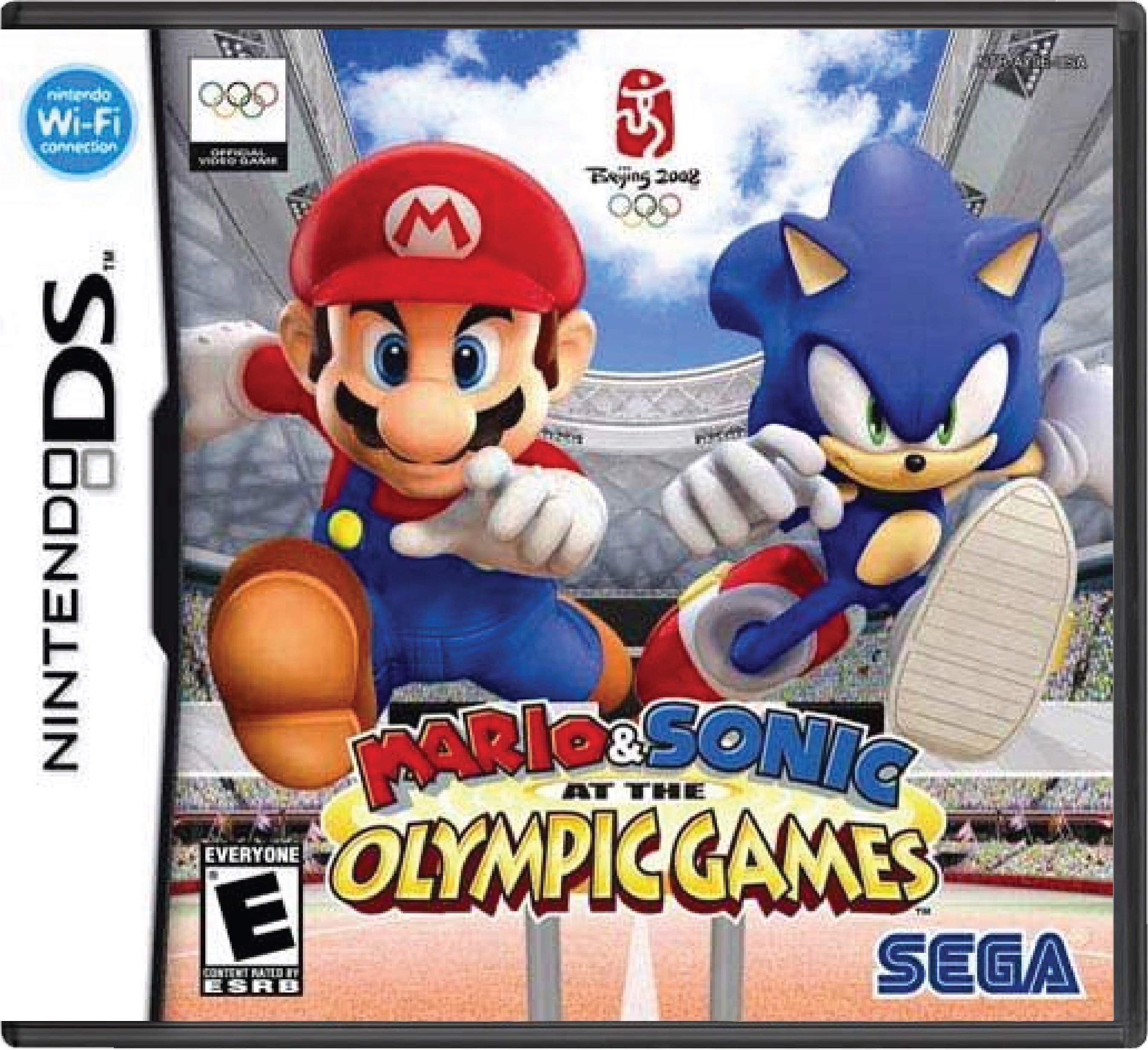 Mario and Sonic at the Olympic Games Cover Art